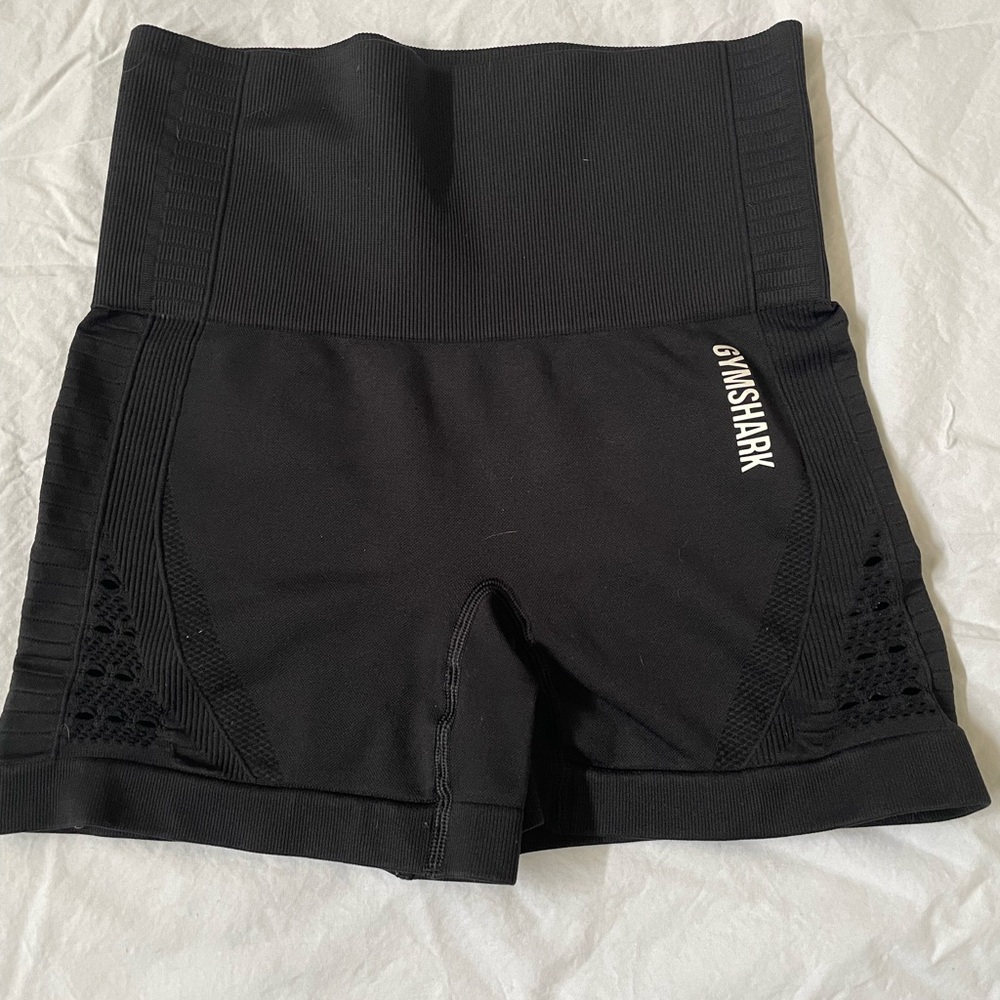 Gymshark Women's Black Bike Shorts